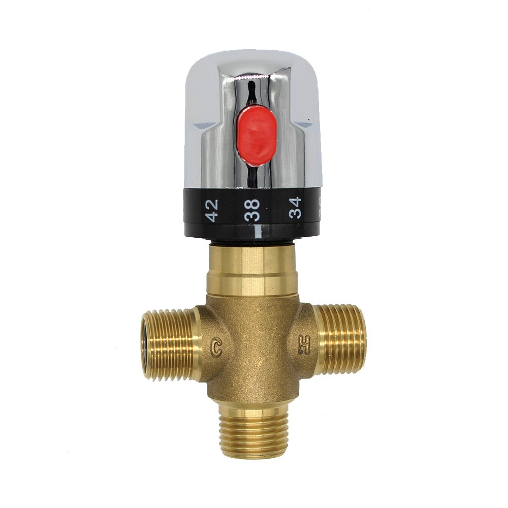 Solar Thermostatic Mixer Tap for Brass and Copper Shower Faucet