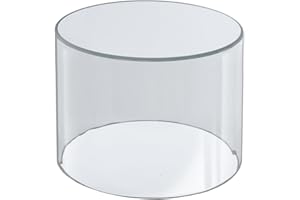 Azar Displays 556910 10-Inch W by 10-Inch H Clear Acrylic Cylinder