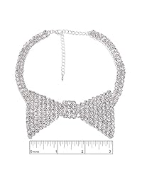 spinningdaisy Rhinestone conejito de Playboy lazo Gargantilla