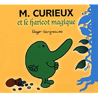 Monsieur Curieux et les haricot magique (Collection Monsieur Madame) (French Edition) book cover