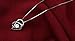 Forfamilyltd Sterling Silver I Love You to The Moon and Back Love Heart Pendant Necklace with Love Card, White