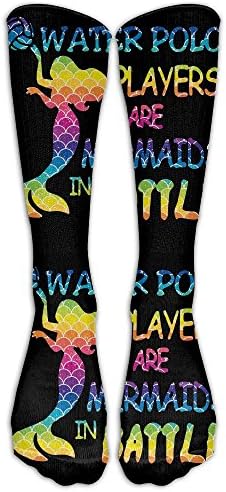 Water Polo Mermaids In Battle Unisex Comfort Over The Calf Tube Socks