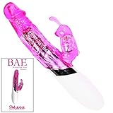 Rabbit Vibrator for Women - Beautiful Sex Toy with Strong Vibrations - Attached Bunny Clit Vibe - On Sale NOW! - 30 Day No-Risk Money-Back Guarantee