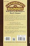 Image de Leathercraft for Beginners: With Easy-to-Do Projects