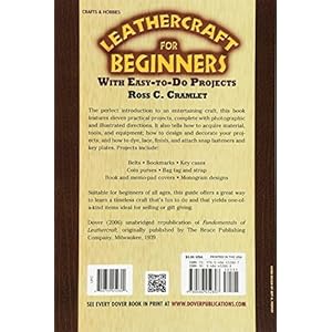 Leathercraft for Beginners: With Easy-to-Do Projects