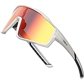 WGKVP Polarized Sports Sunglasses for Men and Women, UV400 Protection, Running and Cycling glasses