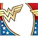 Tervis 1231186 Wonder Woman Colossal Tumbler with Wrap and Red with Gray Lid 24oz Water Bottle, Clear