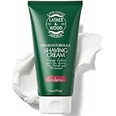 Mens Eucalyptus Shaving Cream – Cool, Refreshing Lather That Stops Razor Burn Cold – Premium Barbershop Quality Formula with Natural Ingredients, Smooth & Irritation-Free Shaves in Every Tube (6oz)