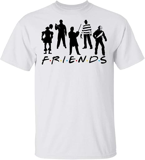 Fri Ends Hall oween Shirt Pen ny Wise Freddy Krue ger Ja Son VOO rhees 