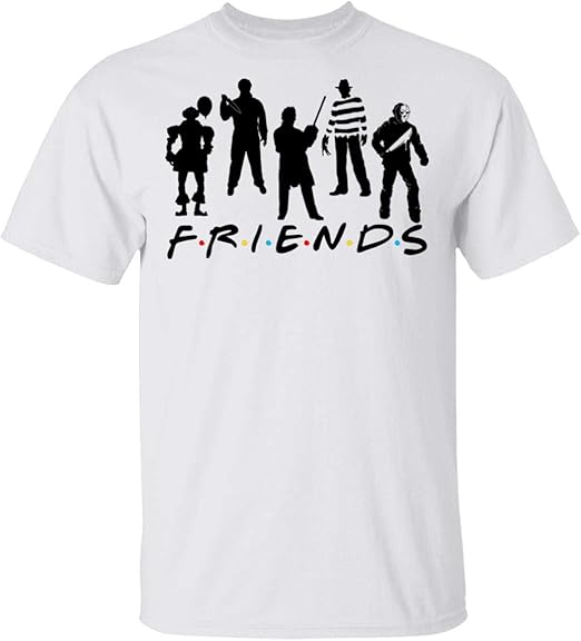Fri Ends Hall oween Shirt Pen ny Wise Freddy Krue ger Ja Son VOO rhees 
