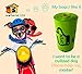 PAINISTIC Ourhome Dog poop bag lavender scented, Refill Rolls, Leak-Proof Pet Waste Bags, Includes Free Bone Dispenser-EPI Technology,Biodegradable, Pet Supply, Bulk roll,Clean, Green, (43396-137621)