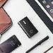 The Most Powerful 10000mAh Power Bank Anker PowerCore+ 10050 Premium Aluminum Portable Battery Charger with Qualcomm Certified Quick Charge 2.0 Technology with Premium Travel Pouch(Black)
