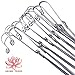Aroma Trees Upgraded Professional Grade 4 Wire Hangers for Orchids, Green Plants, and Flower (26 inch) - Pack of (10)