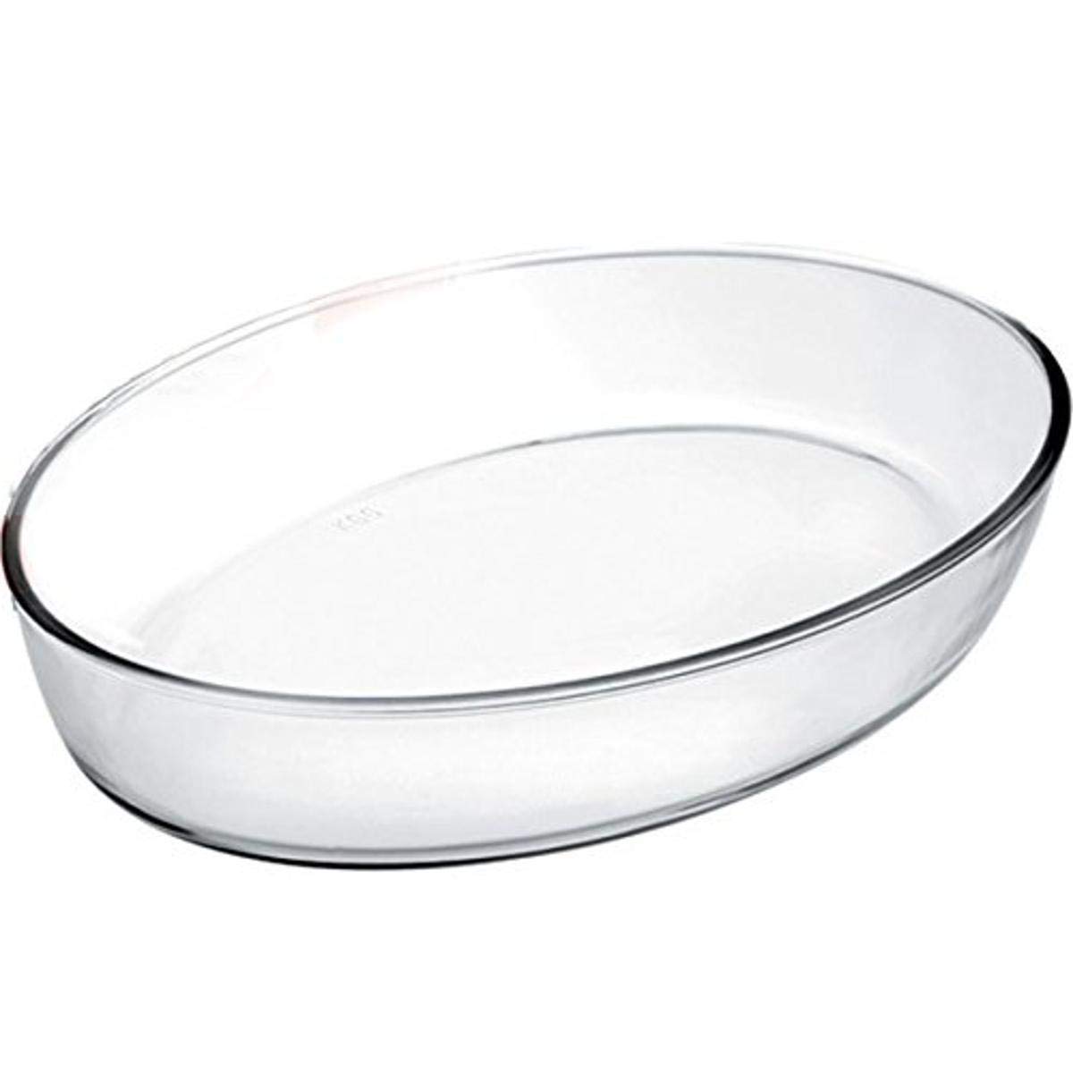 Ibili "Kristall Oval Tray, Transparent, 30 x 21 x 6 cm