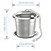 Deluxe Tea Infuser for Loose Leaf Tea. Single or Multi Cup Stainless Steel Strainer