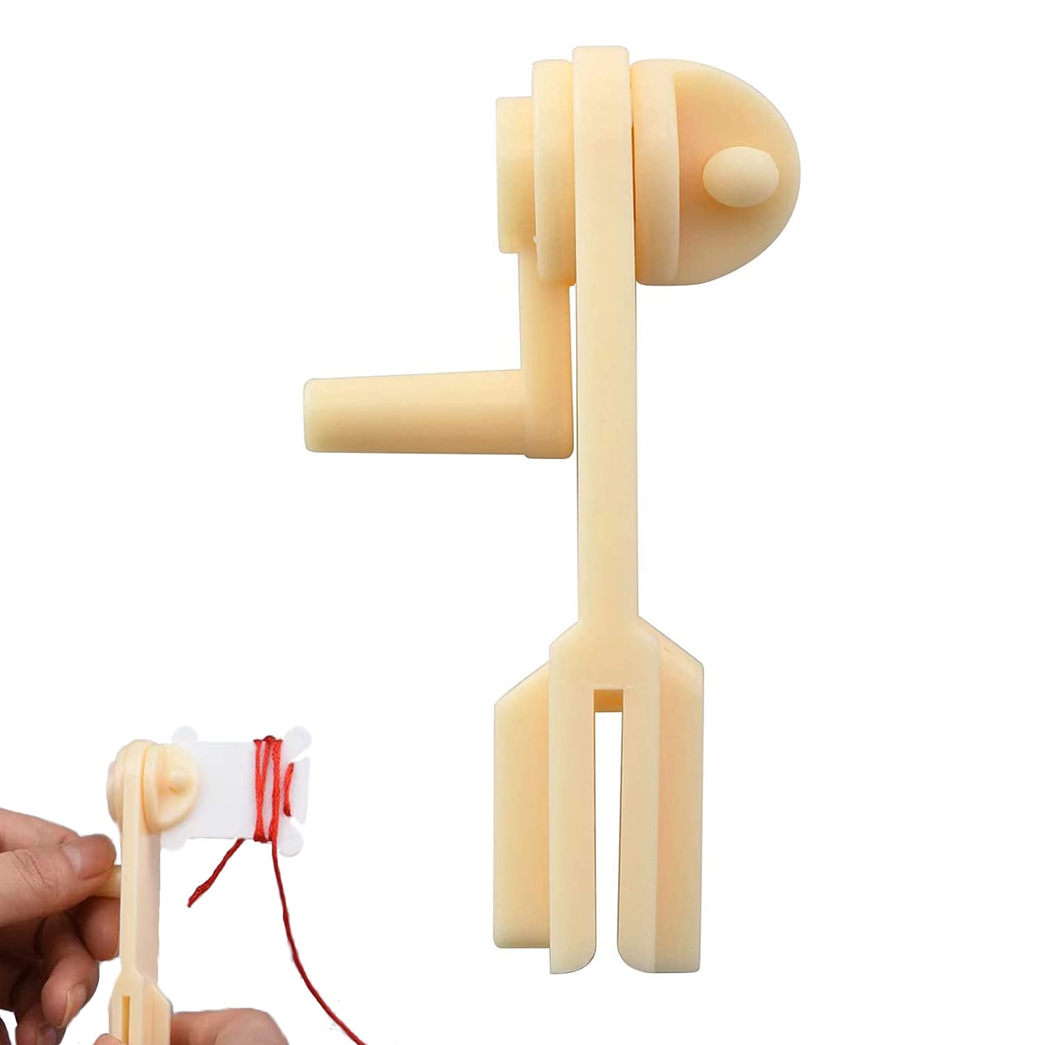 Photo 1 of BEADNOVA Floss Bobbin Winder Embroidery Thread Floss Winder for Cross Stitch Thread Embroidery Crafting Sewing DIY