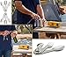 Out&Joy Lightweight Stainless Steel Camping Cutlery Set – Compact, Multi-Purpose, Eco-Friendly Silverware Set Includes 2 Forks, 2 Spoons, 2 Knives, 2 Can and Bottle Opener (2 Person Setting)