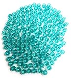 LEGO 1x1 Round Plates Trans-Light Blue x400 (Bulk Pack)