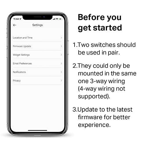 Kasa Smart 3 Way Dimmer Switch KIT, Dimmable Light Switch