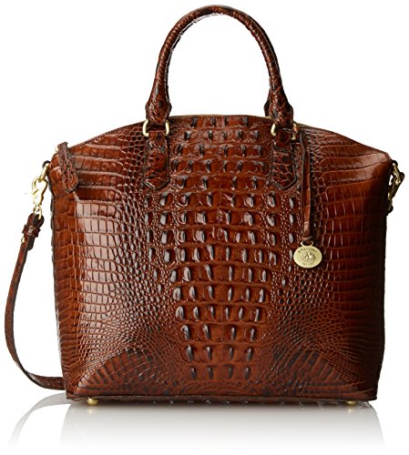 Brahmin Large Duxbury Satchel, Pecan, One Size