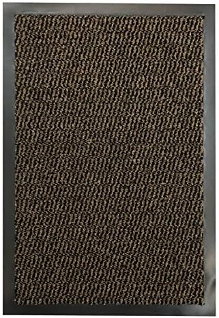 Uarehome Heavy Duty Non Slip Barrier Mat Large Small Rugs Runner Kitchen Door Hall 40x60 Brown Amazon Co Uk Kitchen Home