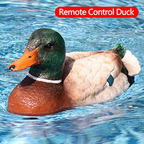 Simulation Floating Remote Control Duck Toy, Electric RC Boat Hunting