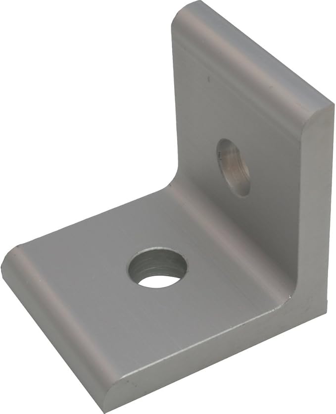 8er-Set Aluprofil Eckverbinder 40x40 - Winkelverbinder Mit T-Nut Und M6 Schrauben Für Stabile 90° Verbindungen