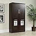 Sauder Homeplus Storage Cabinet, Dakota Oak finish