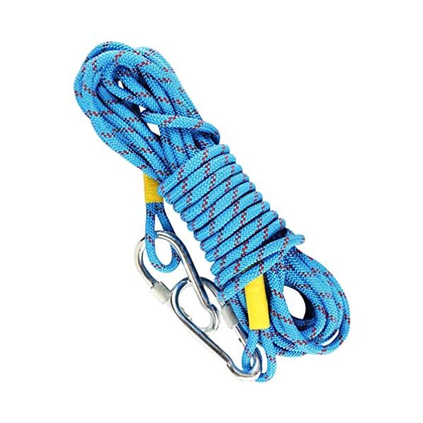 BESPORTBLE Verdickung Kletterseil Verschleißfestigkeit Kletterseil Höhenkletterseil Sicherheitsgurtschnur Outdoor Nylon… – Bild 8