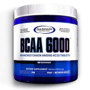 Gaspari nutrition BCAA 6000 – 180 past.