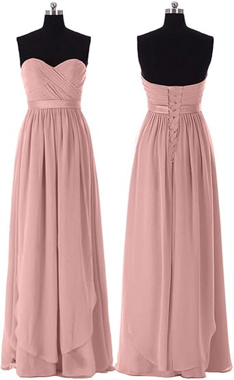 dusty pink infinity dress