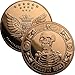 1 oz .999 Pure Copper Round/Challenge Coin (The Last Laugh (Memento Mori))