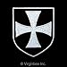VEGASBEE CHRISTIAN BIKER CROSS TEMPLAR PATCH CRUSADERS KNIGHTS