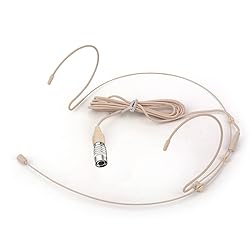 Haoin Headset Microphone Double Over Ear Earset