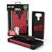 Zizo BOLT Series compatilbe with LG V20 Case Military Grade Drop Tested with Tempered Glass Screen Protector, Holster, Kickstand RED BLACK