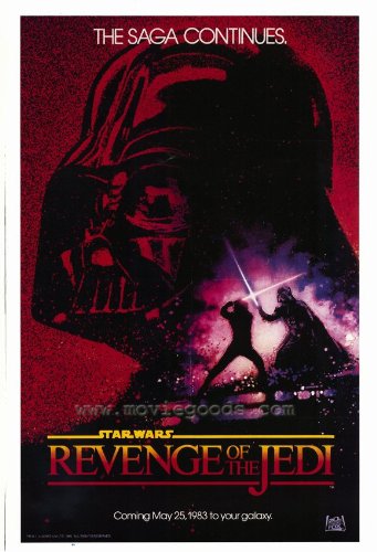 Revenge of the Jedi Poster Movie 27x40