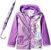 Disney Little Girls' Frozen Raincoat and Umbrella Set