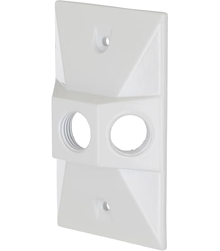 BELL 5186-1 1-Gang Weatherproof Cluster Cover, One 1/2 in