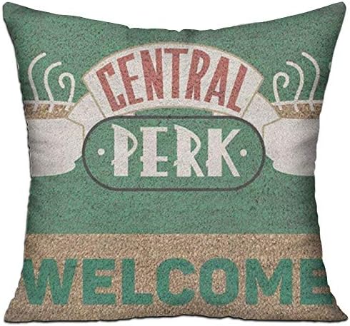SKAISJ Throw Pillow Central Perk Super Print Square Pillow Case - Megxl8 Seller Profile