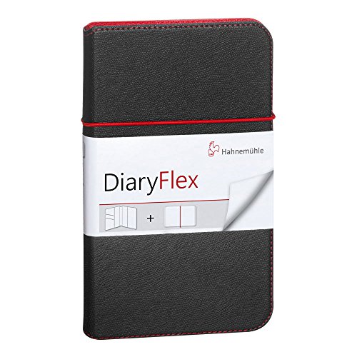 Hahnemuhle DiaryFlex Sketch Book Plain 100gsm 7.5x4.5 inches 80 Sheets/160 Pages,White