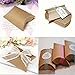 vLoveLife 100pcs Cute Pillow Kraft Paper Favor Boxes, 5'' x 3.5'' Wedding Favor Candy Box, Party Favor Gift Paper Boxes