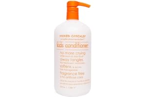 Mixed Chicks Gentle Kids Conditioner with Safflower Seed Oil for Soft & Manageable Hair, 33 fl.oz. / 1 Liter