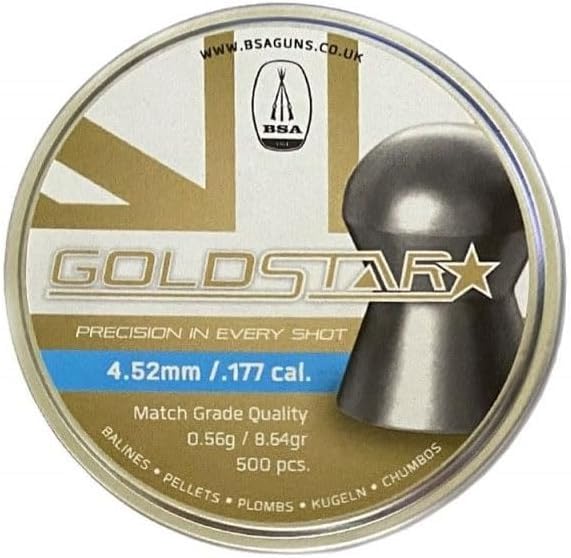 BSA Guns BSA Goldstar .177 Premium Match Air Rifle Pellets x500