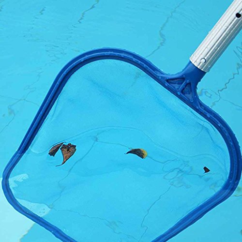 Tralntion Swimming Pool Spa Pond Leaf Rake Skimmer Mesh Sturdy Plastic Frame Head Surface Cleaner Net - Thumbnail 3