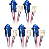 Directed Electronics Inc 8634 Super Bright Blue LED, 5 Pack