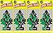 LITTLE TREES Car Air Freshener I Hanging Tree Provides Long Lasting Scent for Auto or Home I Black Forest, 24 count, (4) 6-packs