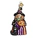 Old World Christmas Cute Witch Glass Blown Ornament
