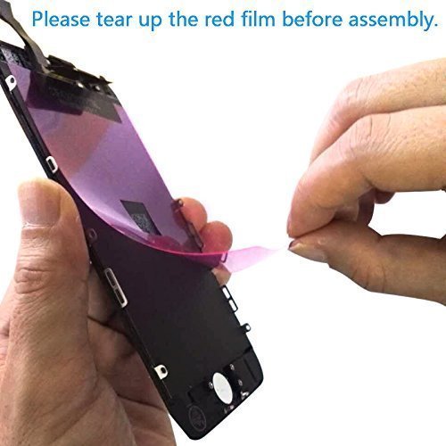 for iPhone 6 Screen Replacement Touch Screen digitizer & LCD Display for iPhone 6(4.7") Black, Compatible Model: A1549, A1586, A1589