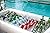 Inflatable Salad Bar Buffet Ice Cooler Beverage Serving Bar Food Drink Holder for Party Picnic BBQ Luau with Drain Plugï¼ˆ 3pack)
