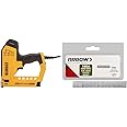 Dewalt DWHT75021 Heavy Duty Electirc 5-in-1 Multi-Tacker & Arrow BN1810CS 18-Gauge Steel Brad Nails for Molding, Cabinets, Framing, Trim, and Finishing, Safe to Use with Electric